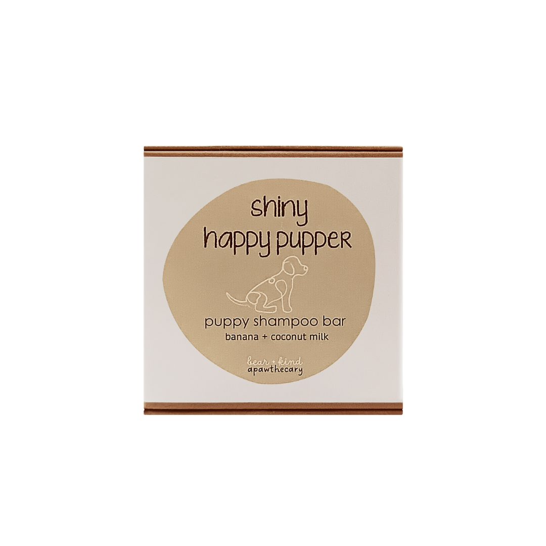 Shiny Happy Pupper Shampoo Bar For Puppies-0