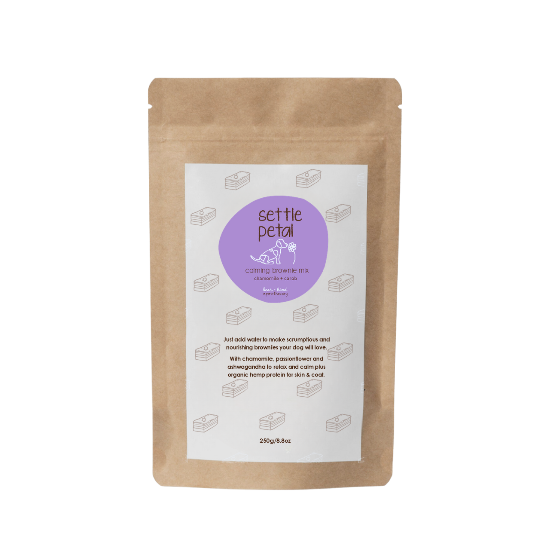 Settle Petal Calming Brownie Mix For Dogs-0