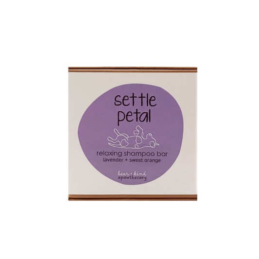Settle Petal Relaxing Shampoo Bar For Dogs-0
