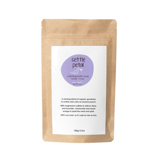 Settle Petal Relaxing Bath Soak For Dogs-0